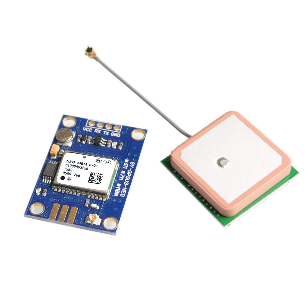GPS Ublox NEO-8M 0 01 GY-GPSV3 Module with Ceramic Antenna | TechMaze ...